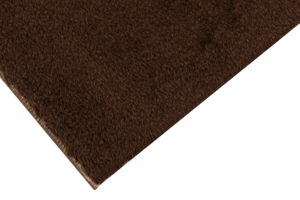 Vloerkleed Cuddle Antislip Bruin Hoogpolig