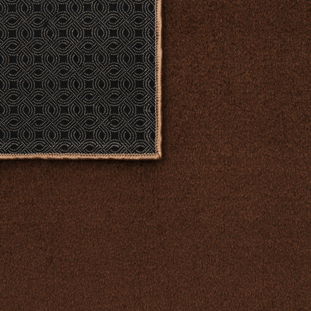 Vloerkleed Cuddle Antislip Bruin Hoogpolig