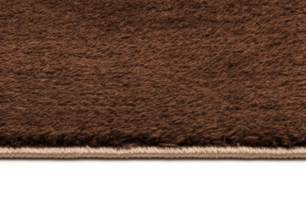 Vloerkleed Cuddle Antislip Bruin Hoogpolig