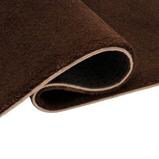 Vloerkleed Cuddle Antislip Bruin Hoogpolig
