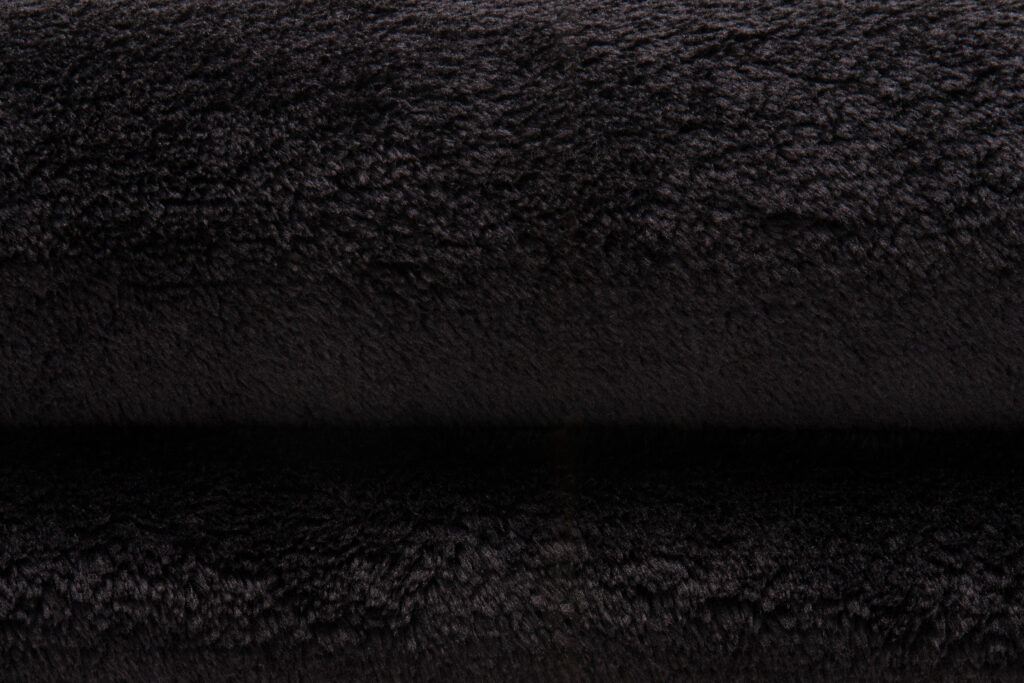 Vloerkleed Cuddle Antislip Zwart Hoogpolig