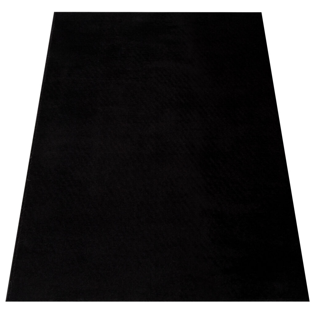 Vloerkleed Cuddle Antislip Zwart Hoogpolig