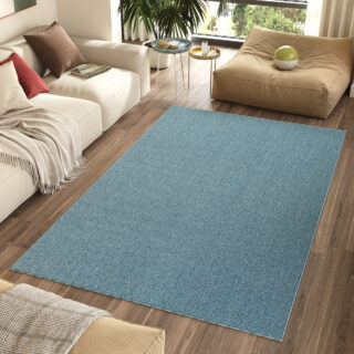 Vloerkleed Nizza Blauw Modern Antislip