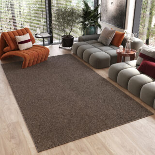 Vloerkleed Noyan Bruin Modern Antislip