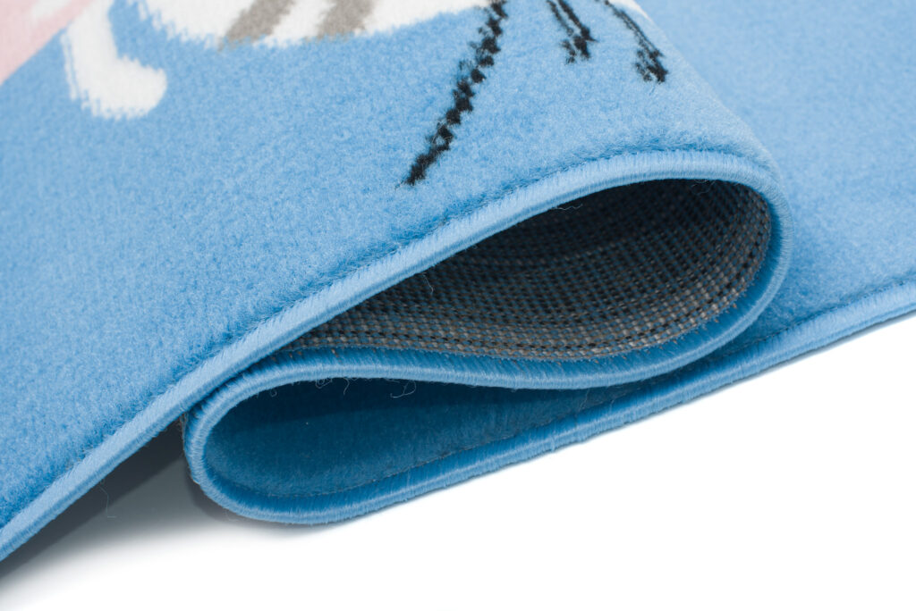Vloerkleed Jolly Poesjes Hoogwaardig Blauw Woonsfeer