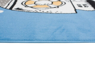 Vloerkleed Jolly Schip Hoogwaardig Blauw Woonsfeer
