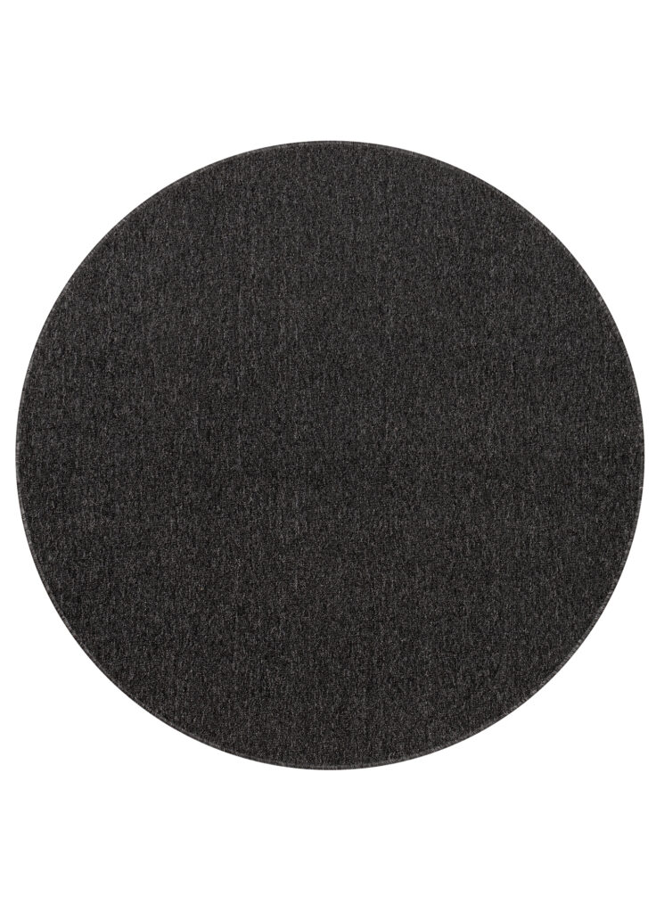 Vloerkleed Nizza Rond Antraciet Modern Antislip