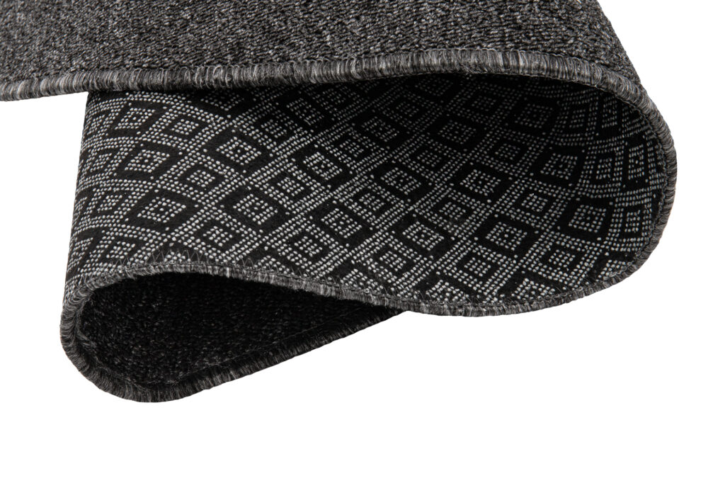 Vloerkleed Nizza Rond Antraciet Modern Antislip