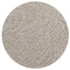 Vloerkleed Nizza Rond Licht Beige Modern Antislip