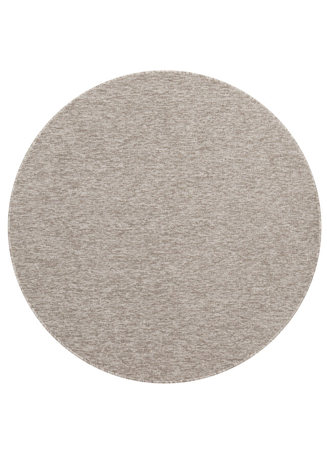 Vloerkleed Nizza Rond Licht Beige Modern Antislip