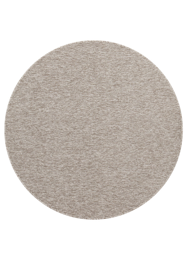 Vloerkleed Nizza Rond Licht Beige Modern Antislip
