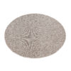 Vloerkleed Nizza Rond Licht Beige Modern Antislip