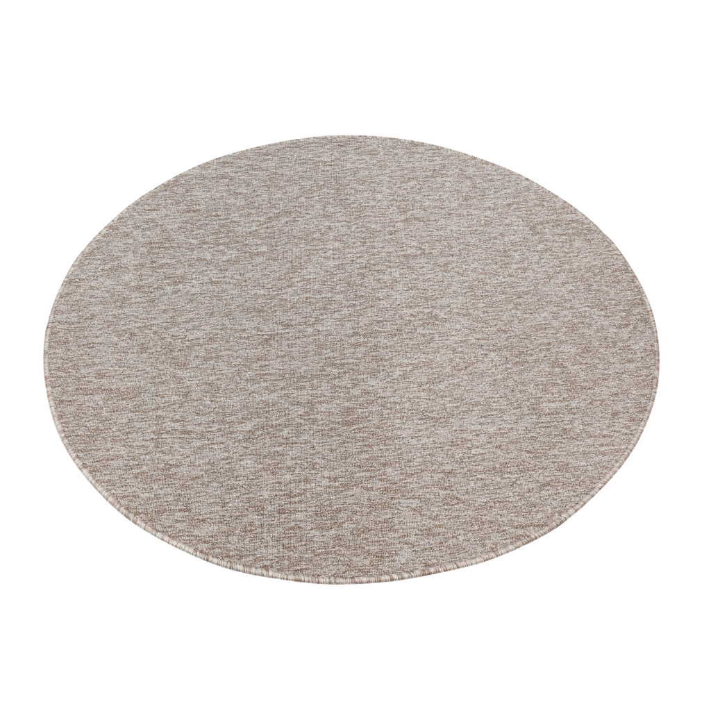 Vloerkleed Nizza Rond Licht Beige Modern Antislip