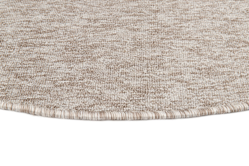 Vloerkleed Nizza Rond Licht Beige Modern Antislip