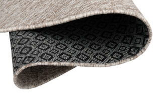 Vloerkleed Nizza Rond Licht Beige Modern Antislip