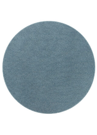 Vloerkleed Nizza Rond Blauw Modern Antislip