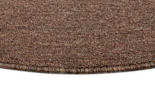 Vloerkleed Nizza Rond Bruin Modern Antislip