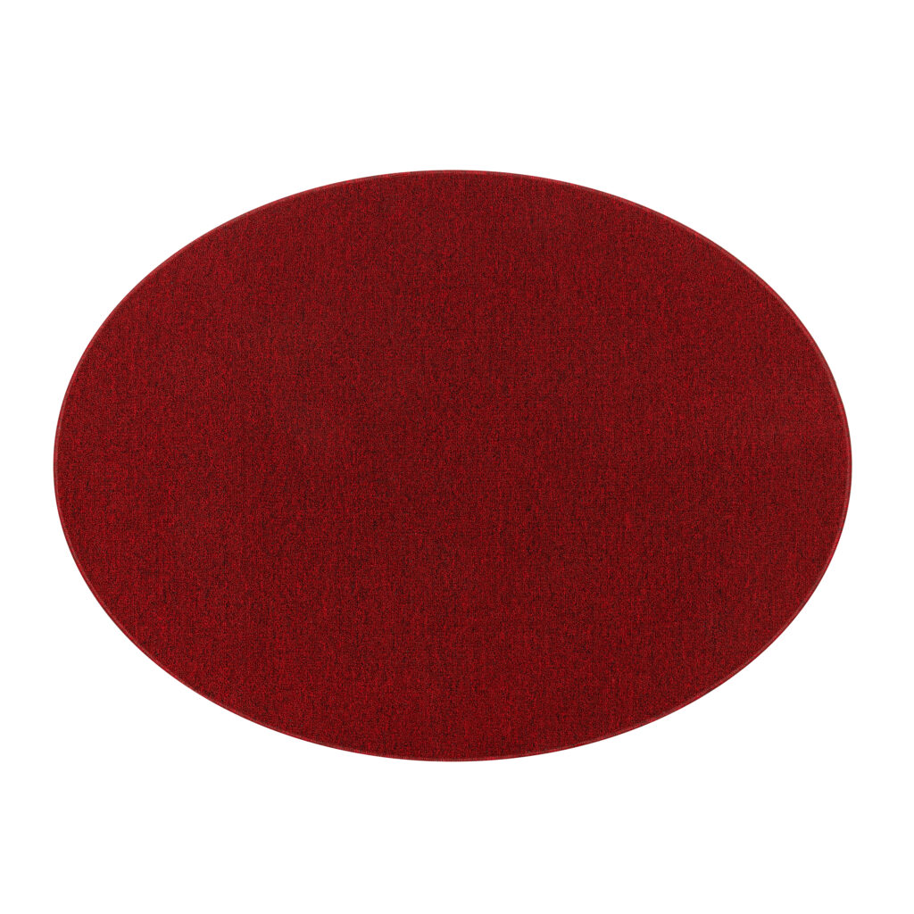 Vloerkleed Nizza Rond Rood Modern Antislip