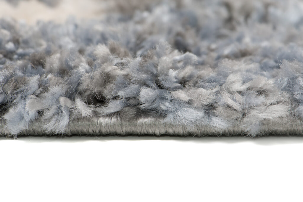 Vloerkleed Versay Fringes Donkergrijs Boho Marokkaanse Trellis