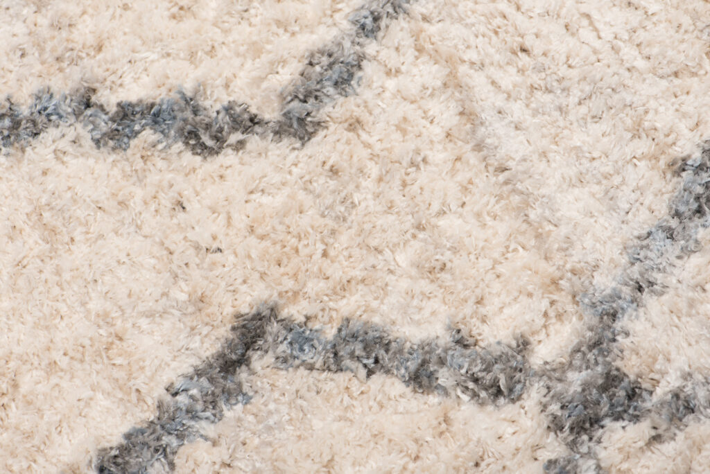 Vloerkleed Versay Fringes Creme Boho Kwastjes Abstract Duurzaam