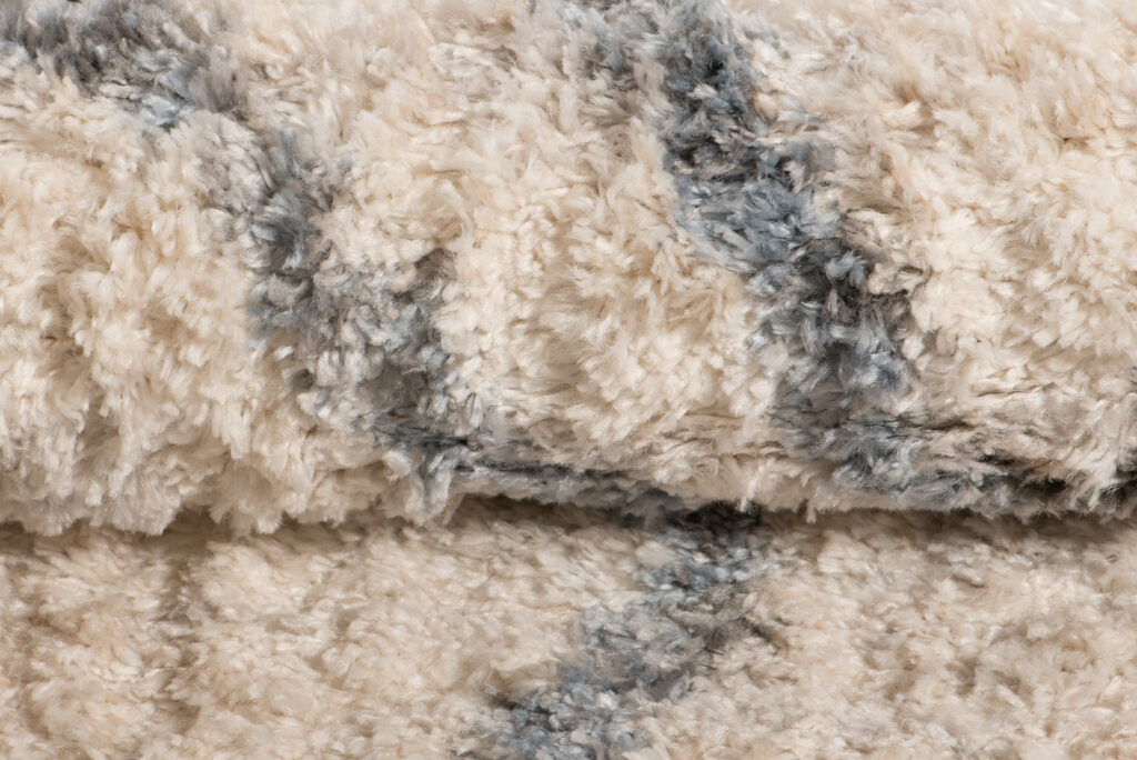 Vloerkleed Versay Fringes Creme Boho Kwastjes Abstract Duurzaam