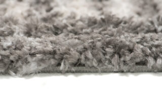 Vloerkleed Versay Fringes Donkergrijs Boho Kwastjes Woonsfeer