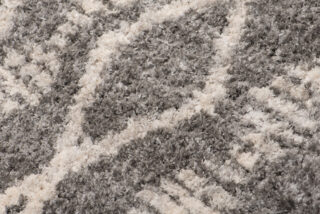 Vloerkleed Versay Fringes Donkergrijs Boho Kwastjes Woonsfeer