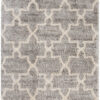 Vloerkleed Versay Fringes Grijs Kwastjes Boho Marokkaanse Trellis
