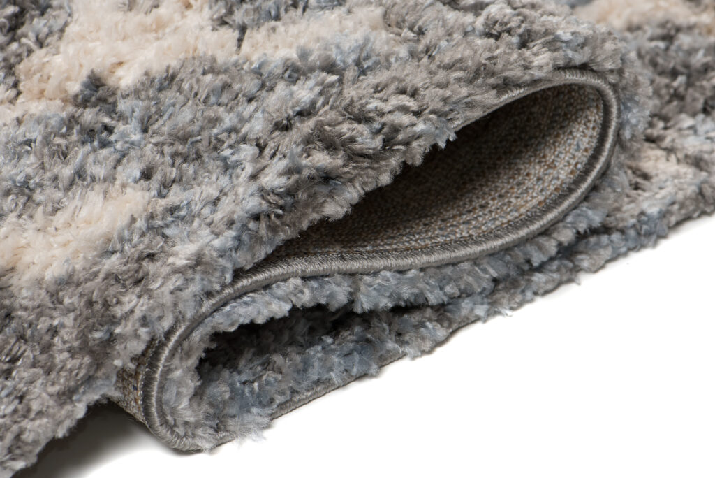 Vloerkleed Versay Fringes Donkergrijs Boho Kwastjes Pijlen Design