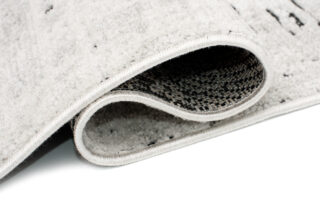 Vloerkleed Lotus Antraciet Creme Design Modern Interieur Duurzaam