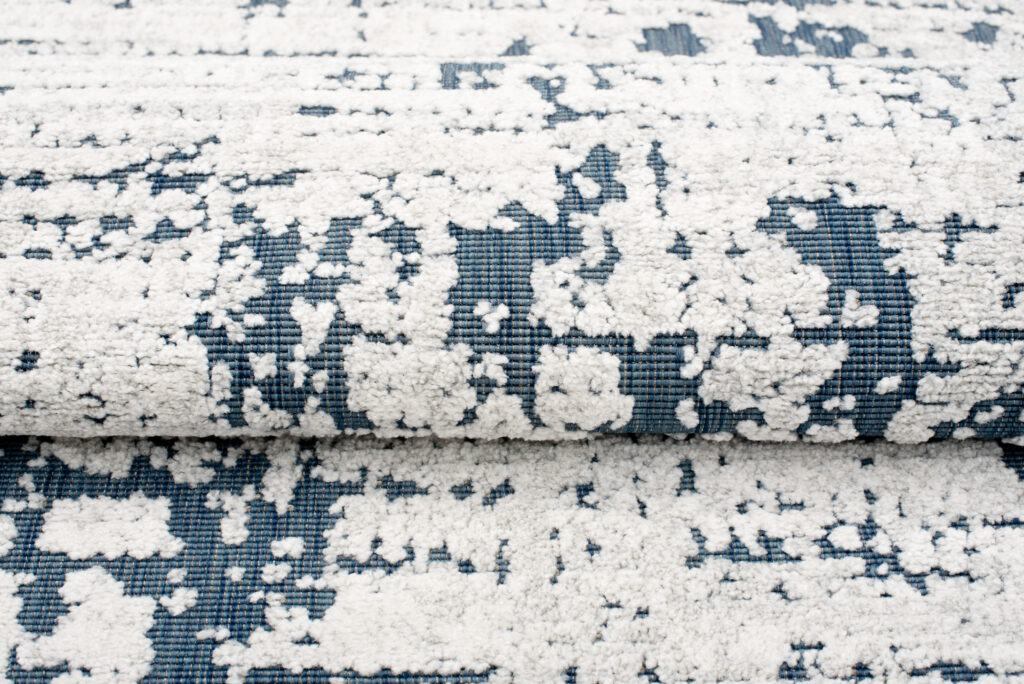 Vloerkleed Lotus Licht Blauw Modern Woonsfeer Sfeervol Interieur Design