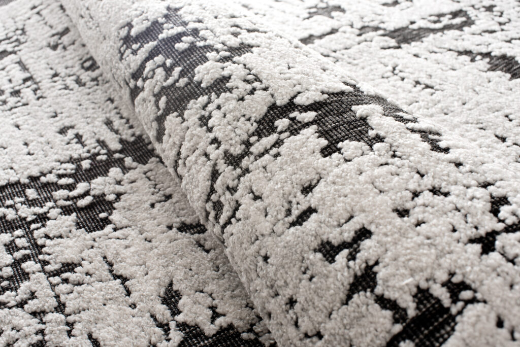 Vloerkleed Lotus Licht Antraciet Design Modern Woonsfeer Duurzaam
