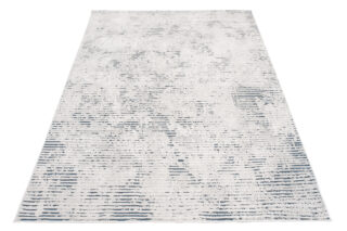 Vloerkleed Lotus Creme Grijs Blauw Modern Woonsfeer Sfeervol