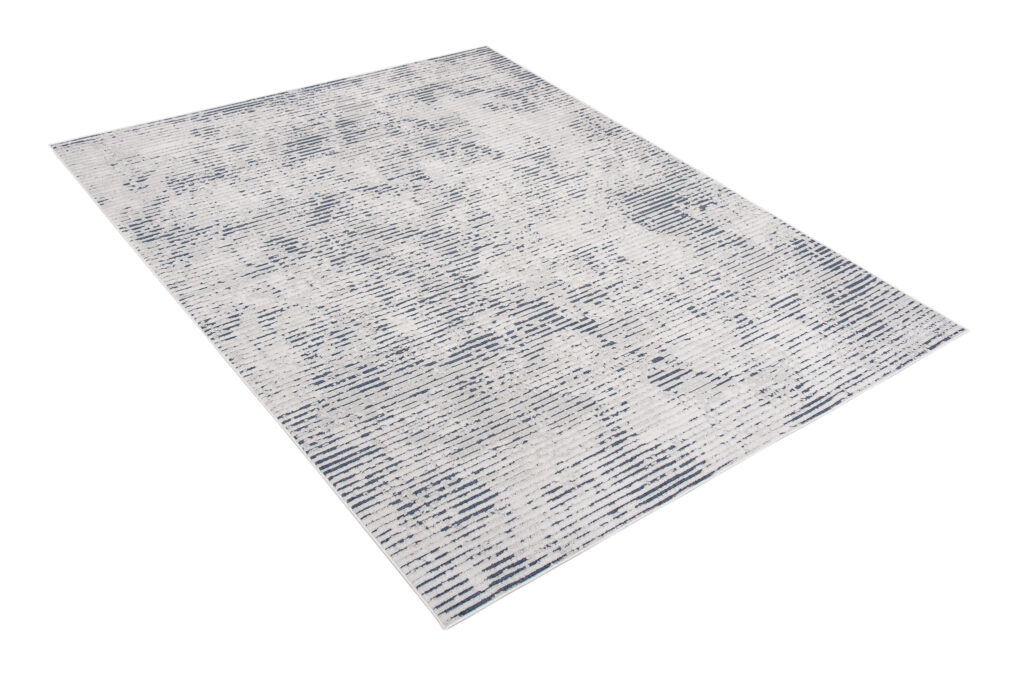 Vloerkleed Lotus Creme Grijs Blauw Modern Woonsfeer Sfeervol