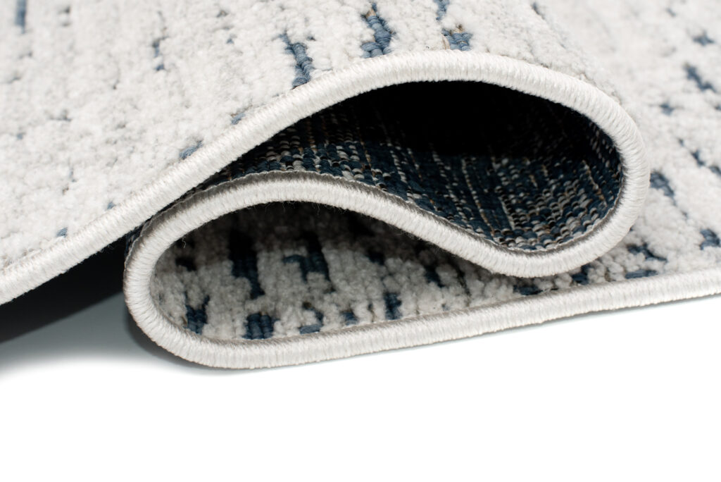 Vloerkleed Lotus Creme Grijs Blauw Modern Woonsfeer Sfeervol