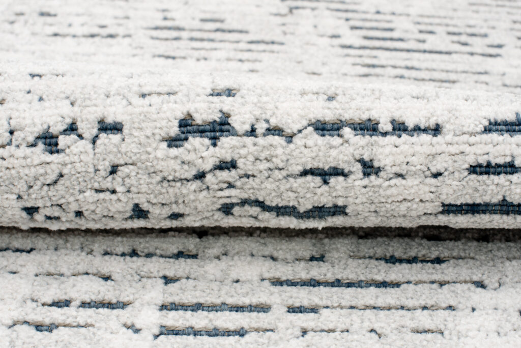 Vloerkleed Lotus Creme Grijs Blauw Modern Woonsfeer Sfeervol