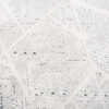 Vloerkleed Lotus Creme Wit Blauw Modern Design Interieur Duurzaam