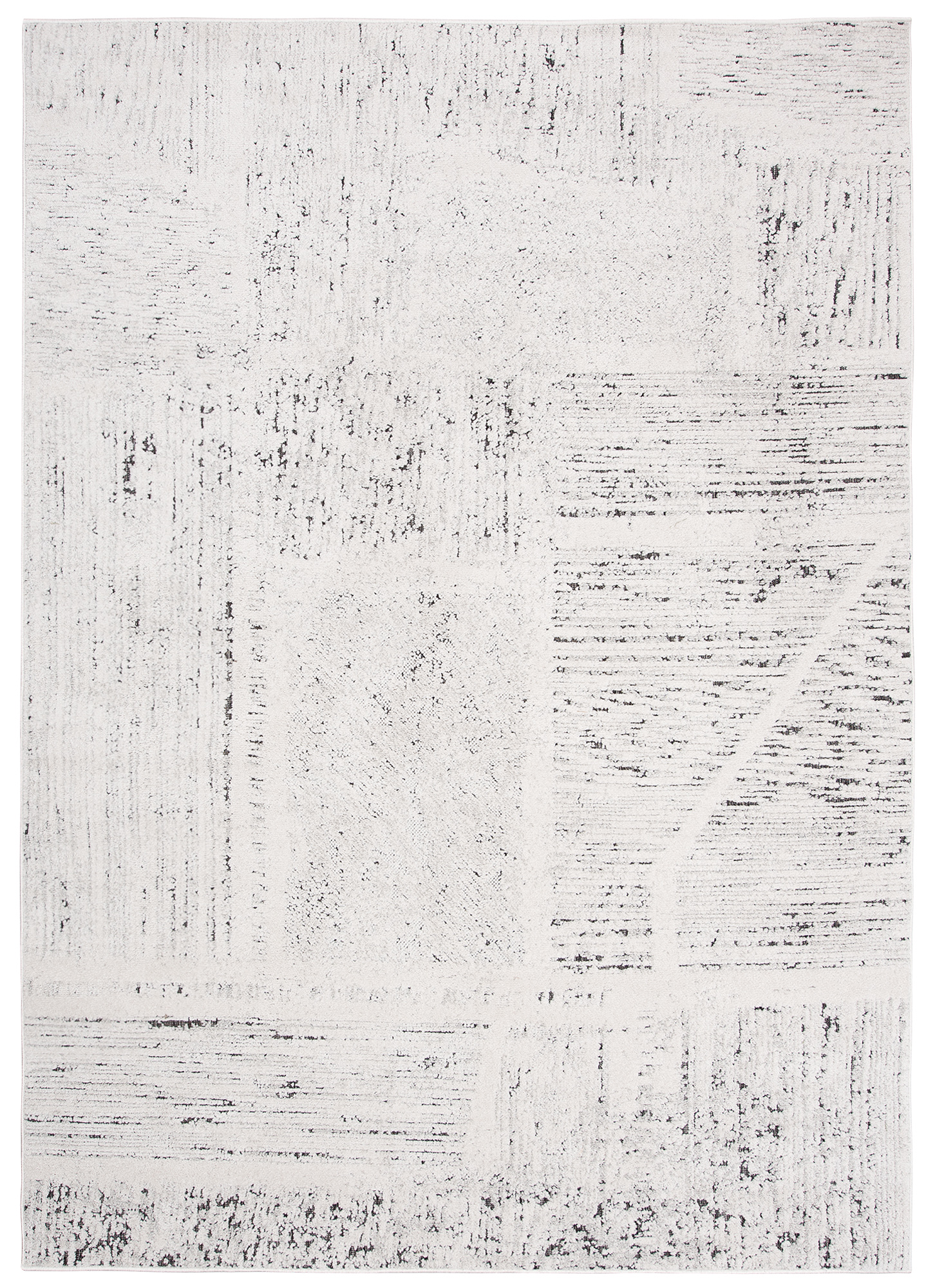 Vloerkleed Lotus Creme Antraciet Design Modern Interieur Duurzaam