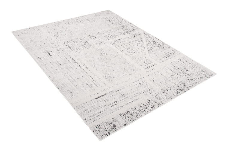 Vloerkleed Lotus Creme Antraciet Design Modern Interieur Duurzaam