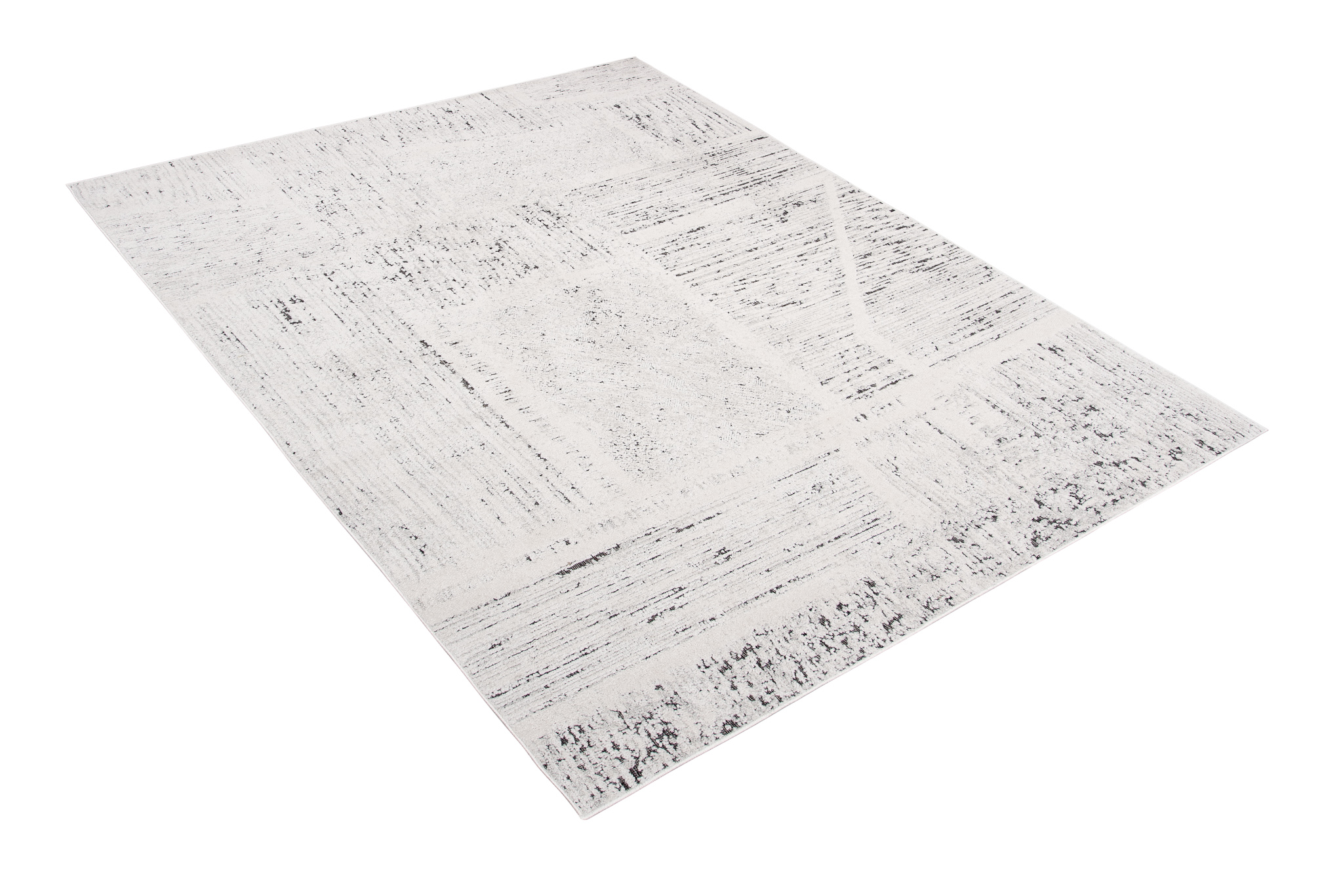 Vloerkleed Lotus Creme Antraciet Design Modern Interieur Duurzaam