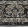 Vloerkleed Ritz Zwart Grijs Gebloemd Ornamenten