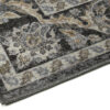 Vloerkleed Ritz Zwart Grijs Gebloemd Ornamenten