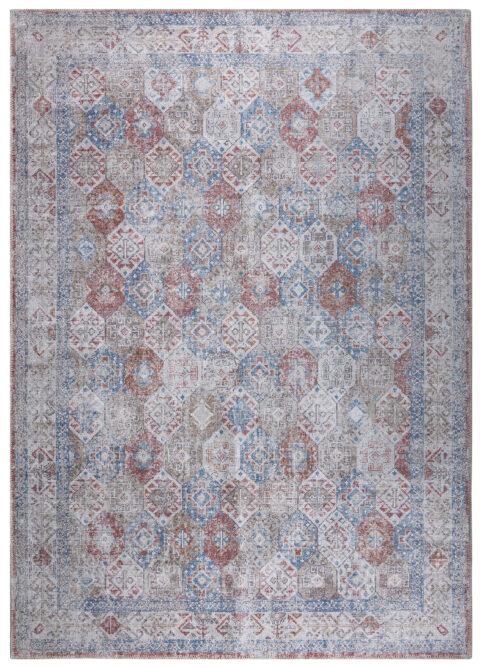 Vloerkleed Ritz Veelkleurig Mozaïek Vintage