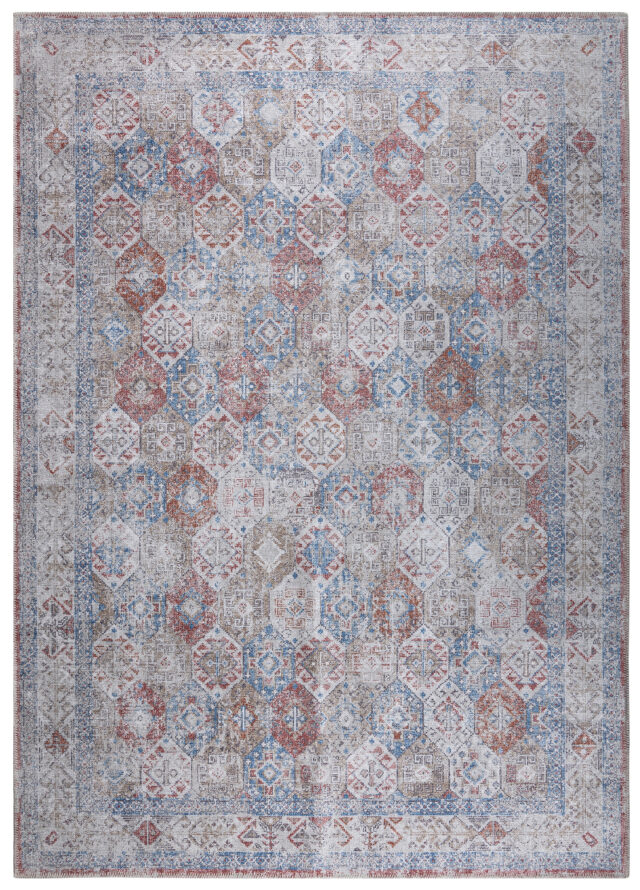 Vloerkleed Ritz Veelkleurig Mozaïek Vintage