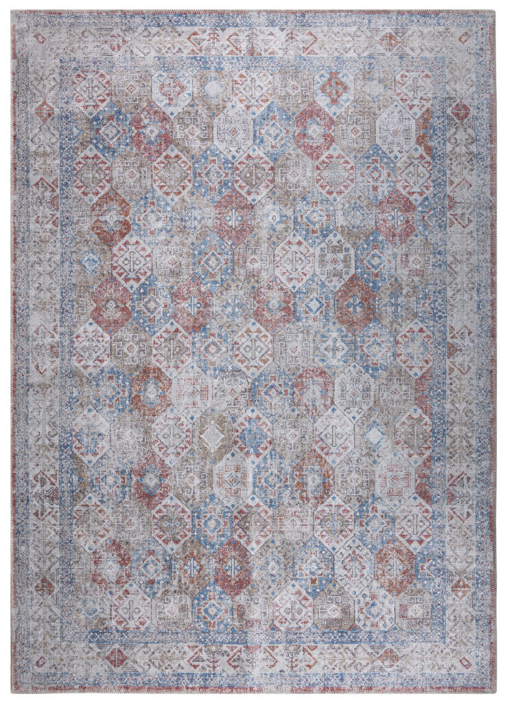 Vloerkleed Ritz Veelkleurig Mozaïek Vintage