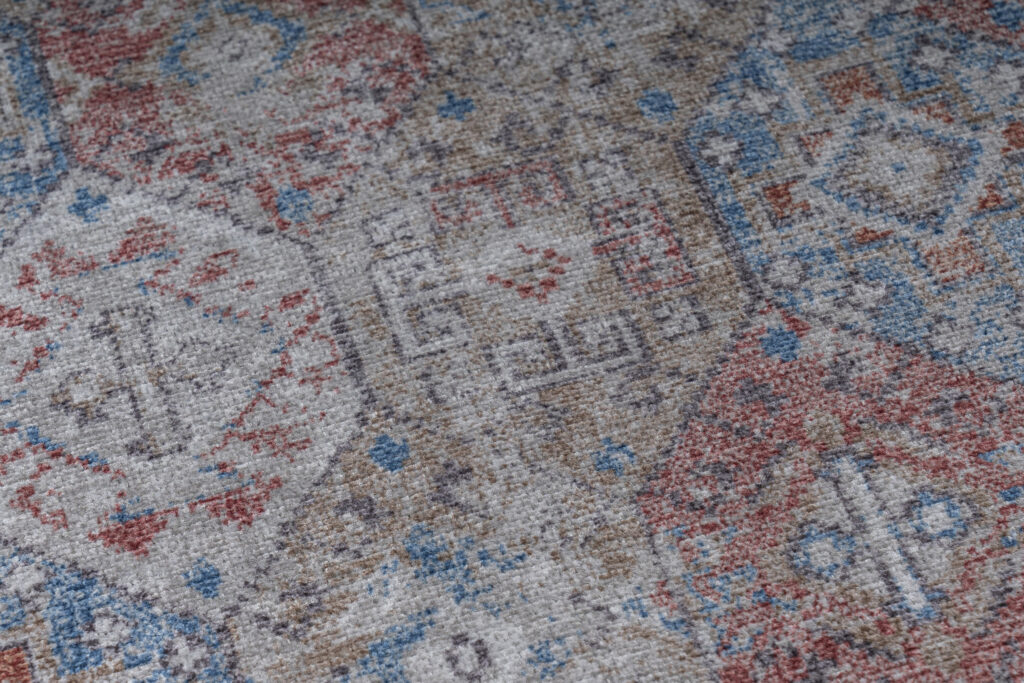 Vloerkleed Ritz Veelkleurig Mozaïek Vintage