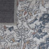 Vloerkleed Ritz Blauw Creme Vintage Rozet
