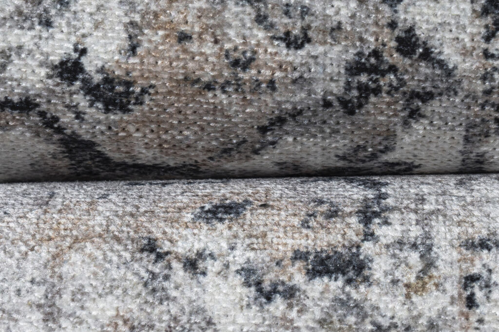 Vloerkleed Ritz Grijs Beige Vintage Rozet