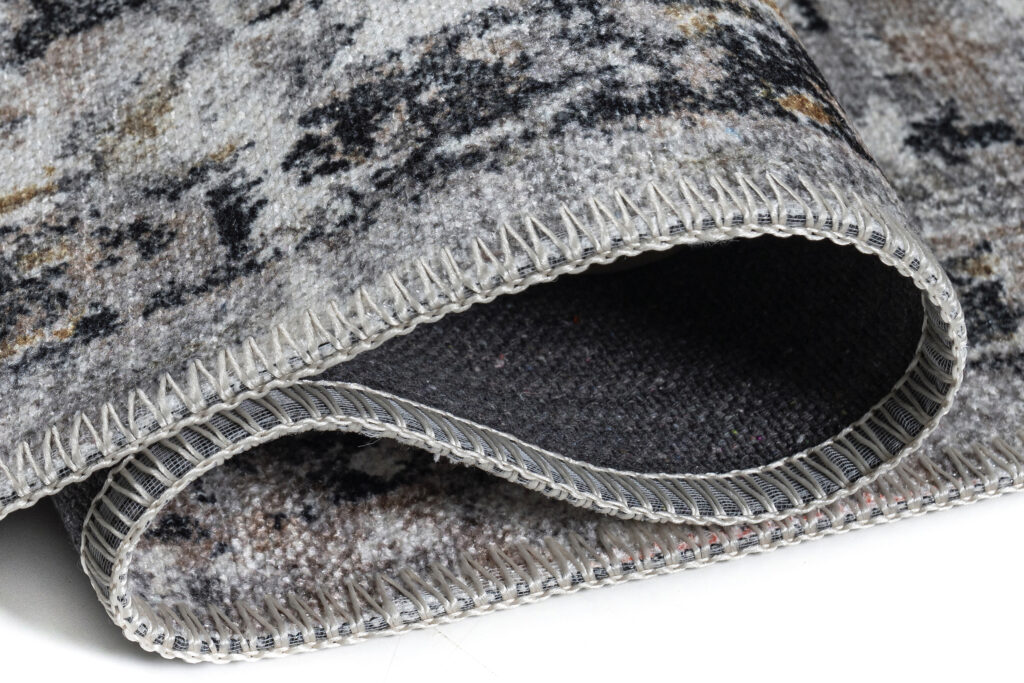 Vloerkleed Ritz Grijs Beige Vintage Rozet