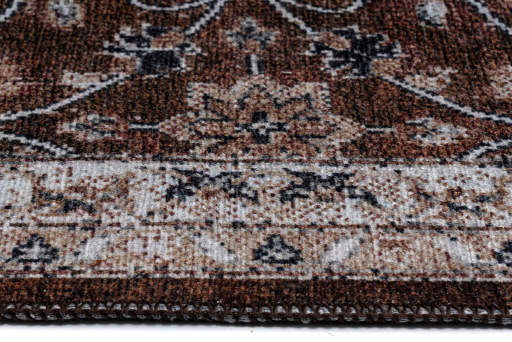 Vloerkleed Ritz Bruin Gebloemd Ornamenten